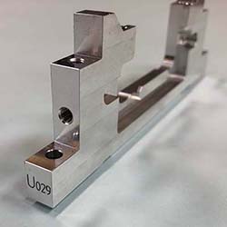 Laser Engraved Metal Machined tool holder